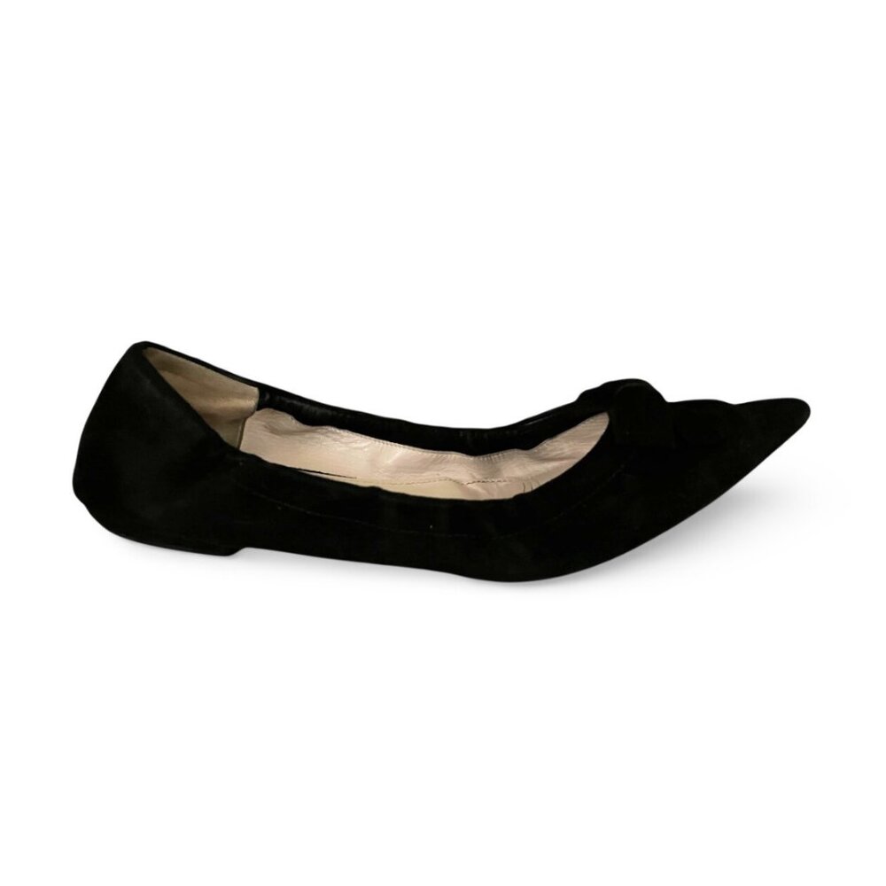 Prada Ballet Flats Lamb Suede EUC size 38.5 - Picture 7 of 8